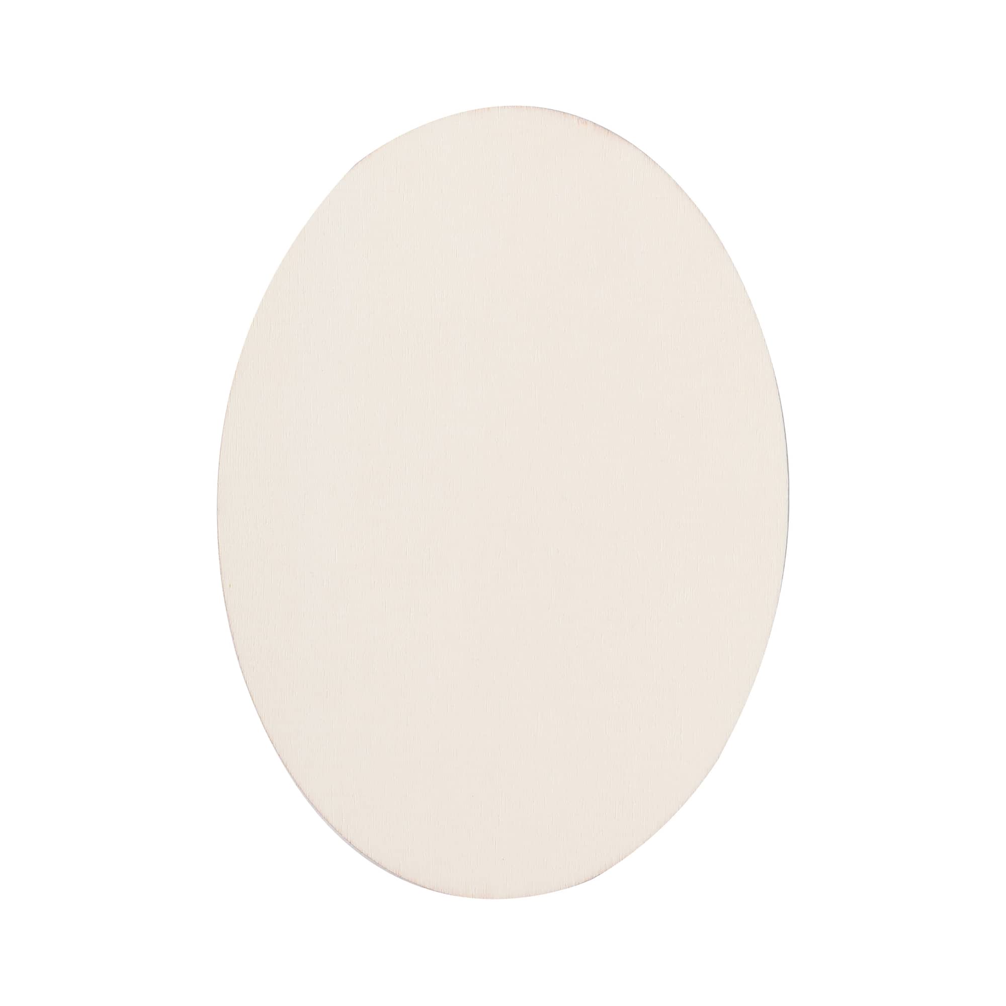 5.5" Wood Oval Plaque by Make Market®